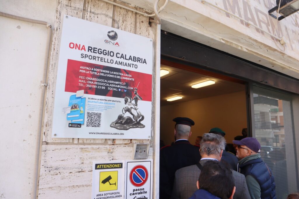 Inaugurazione sportello amianto