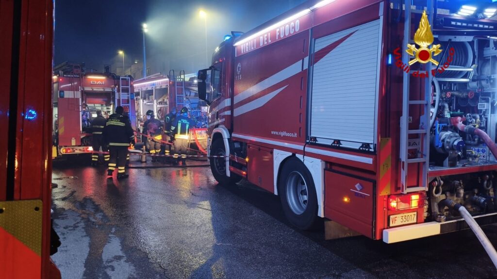 Incendio Messina