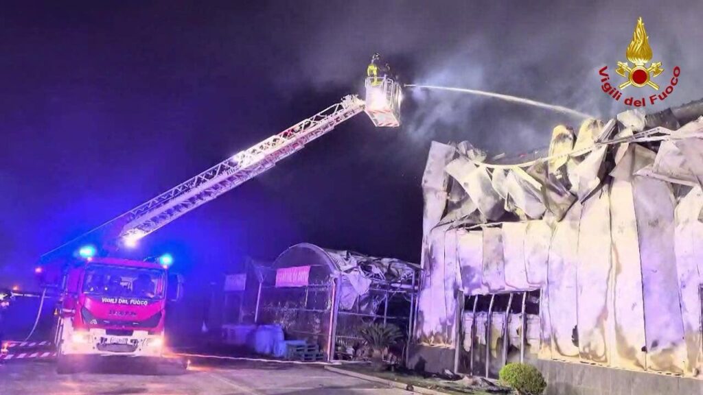 Incendio San Marco Argentano