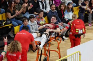 Infortunio Alessandro Stufano Domotek Volley