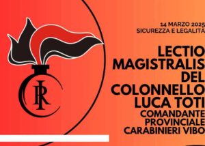 Lectio magistralis del colonnello Luca Toti