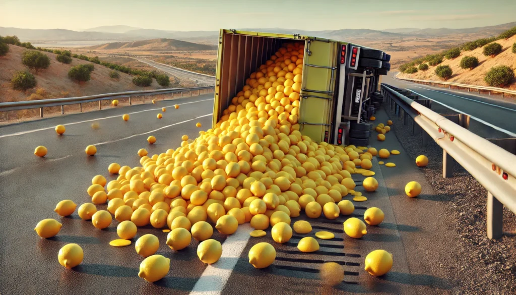 Limoni in autostrada