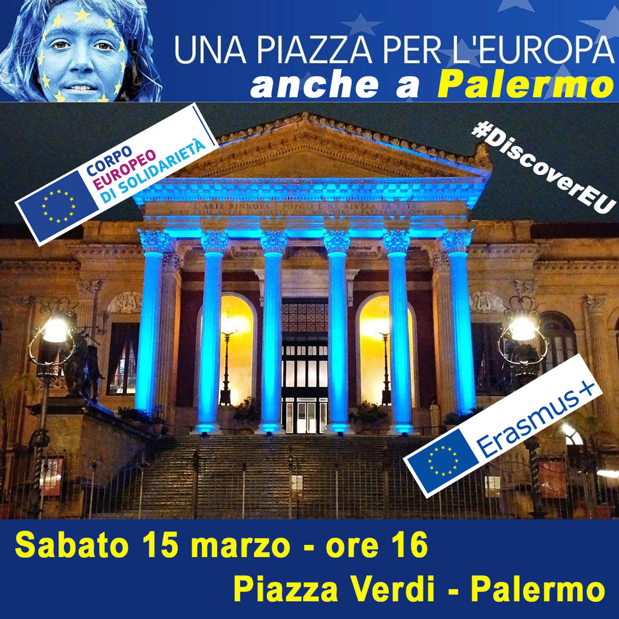 Locandina Una Piazza per l'Europa