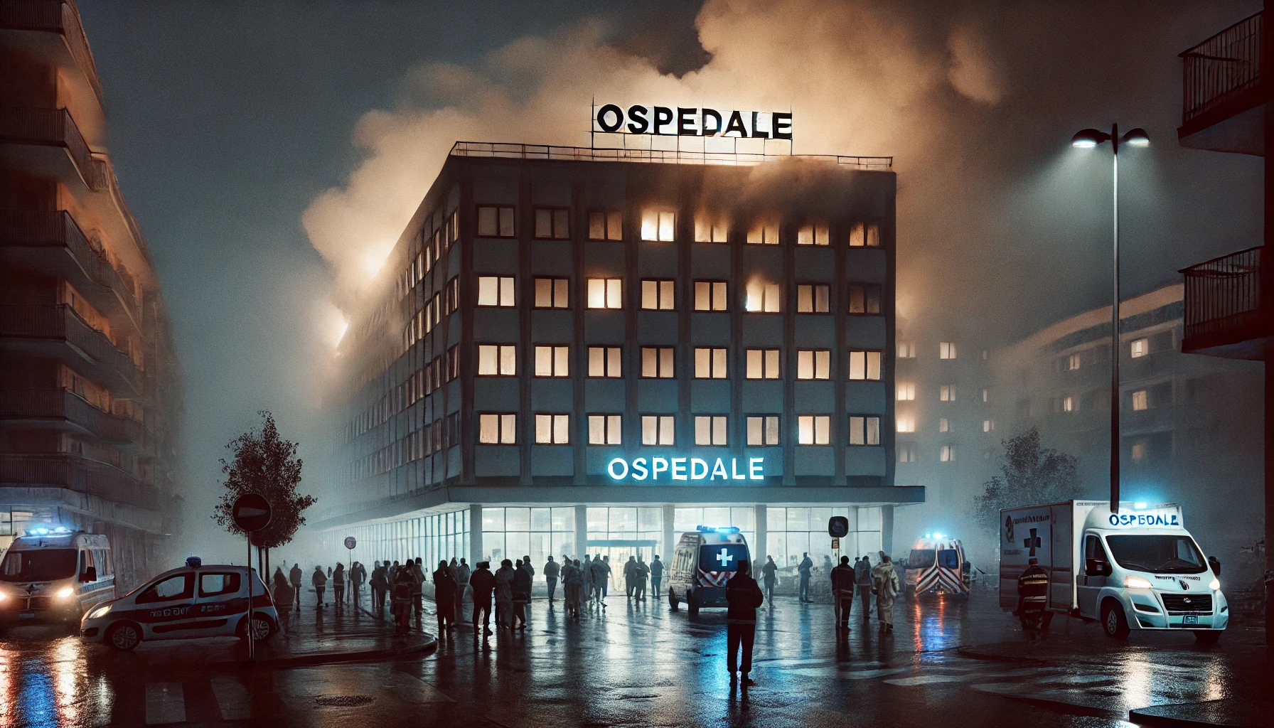 Ospedale Fiamme