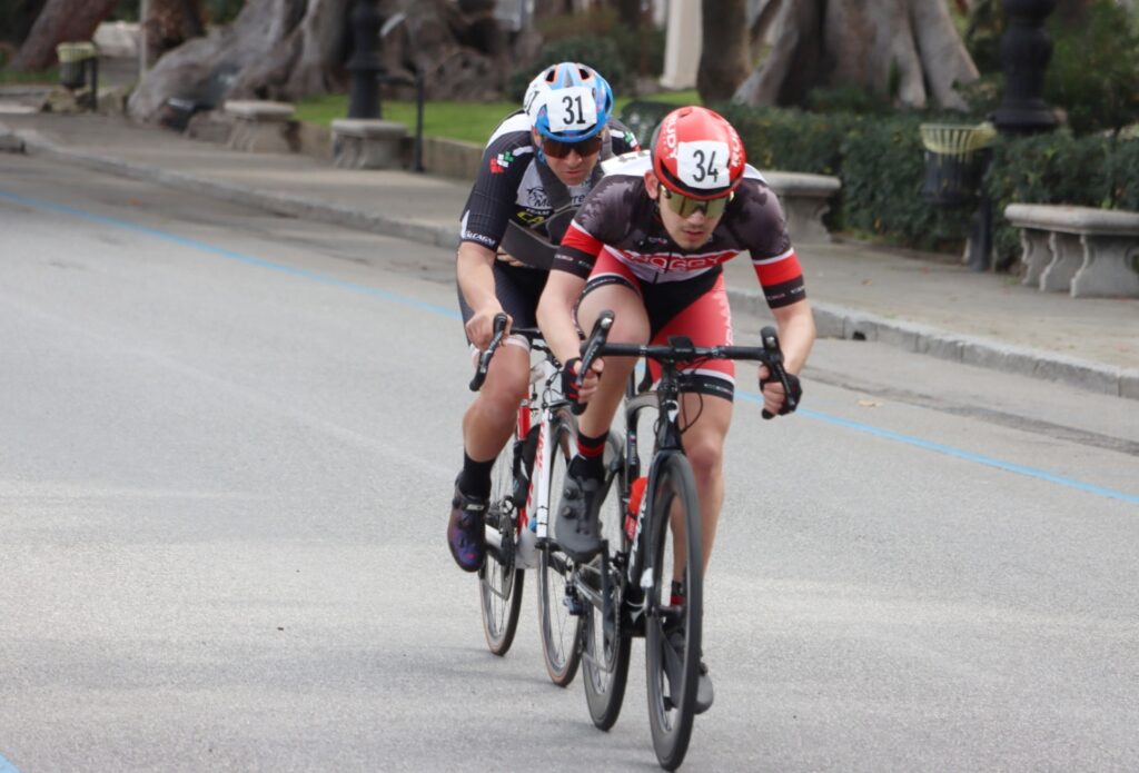 Partenza giro handbike
