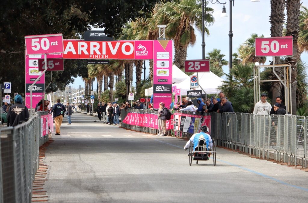 Partenza giro handbike