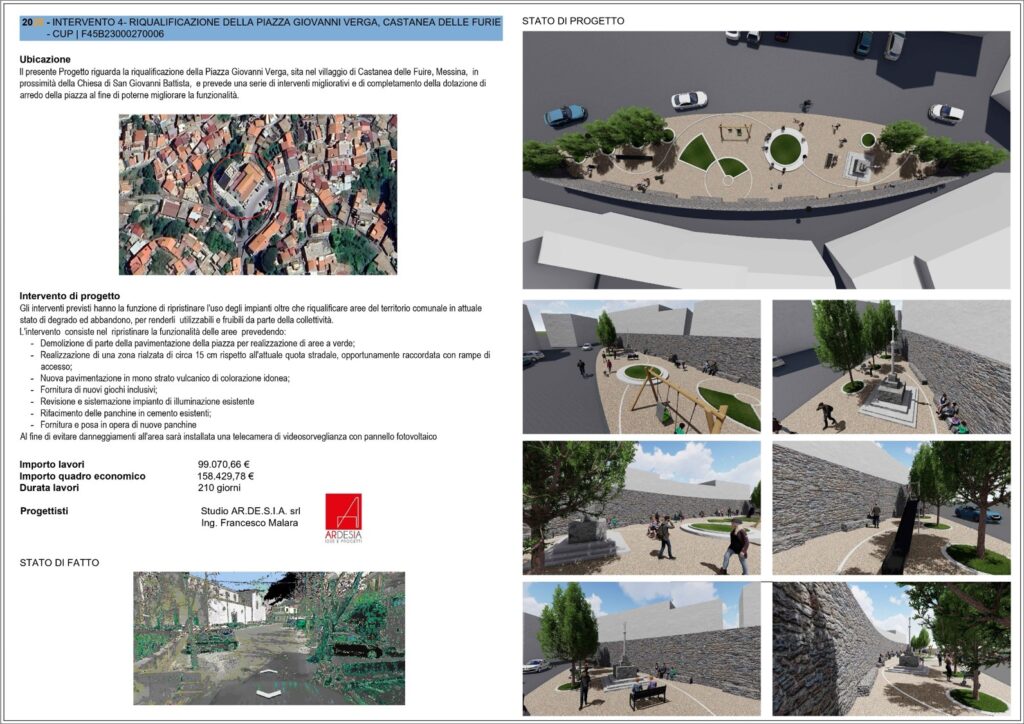 Piazza riqualificazione messina