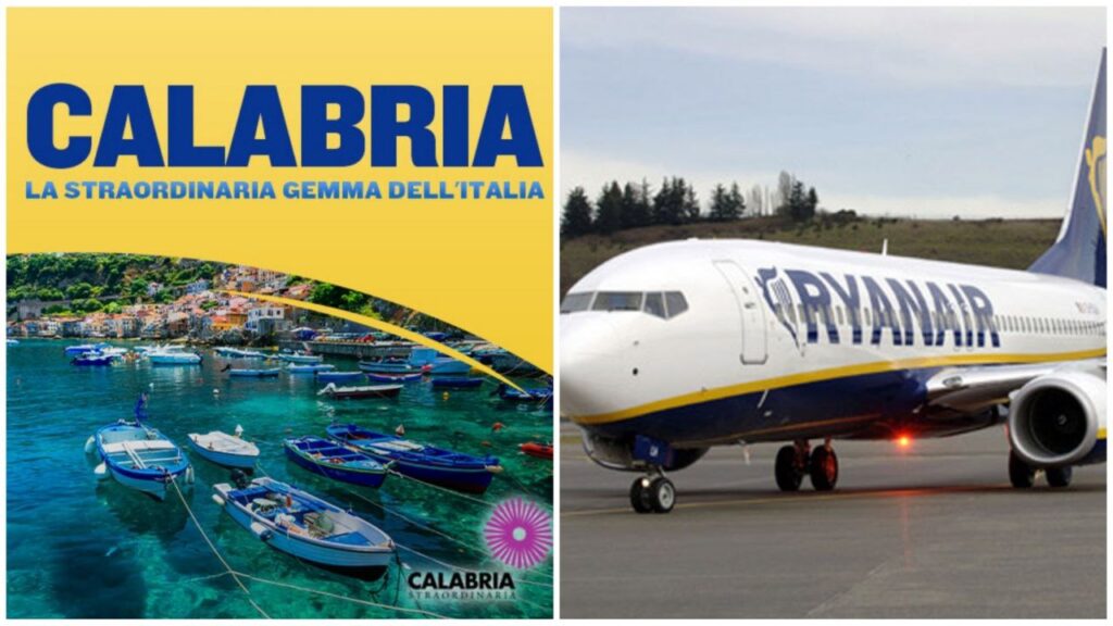 Pubblicità Calabria Ryanair
