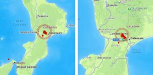 Scosse terremoto catanzaro