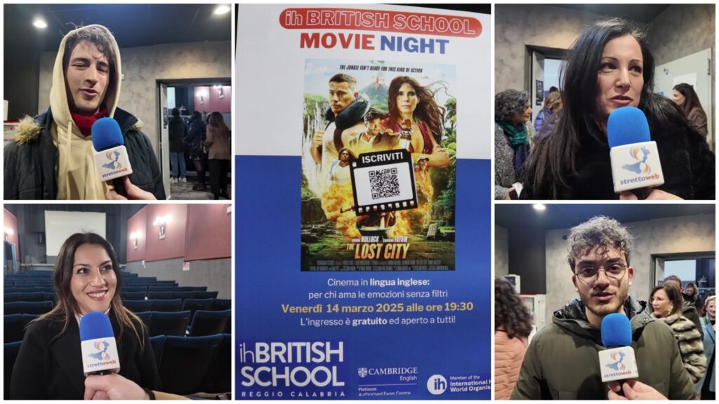 Serata Cinema British School Reggio Calabria