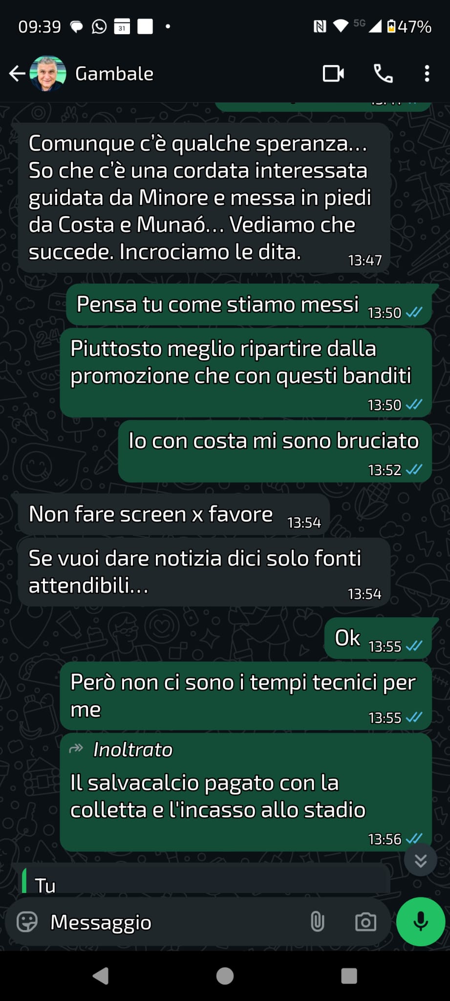 acr messina screenshot gambale