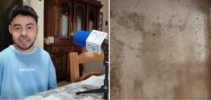 alessandro giordano giovane che vive in casa inagibile