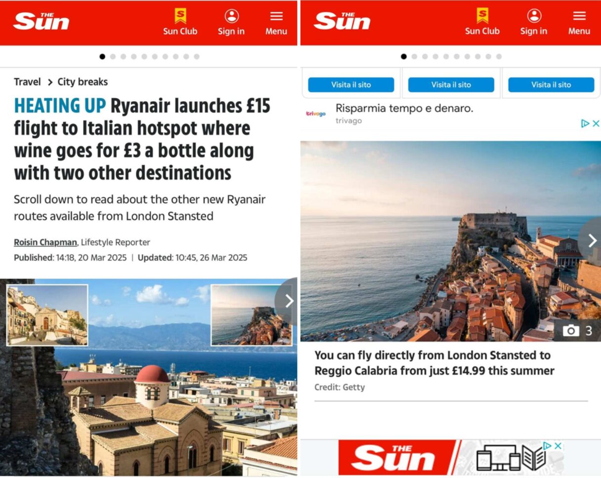 articolo sun