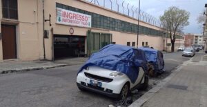 auto bruciate reggio calabria