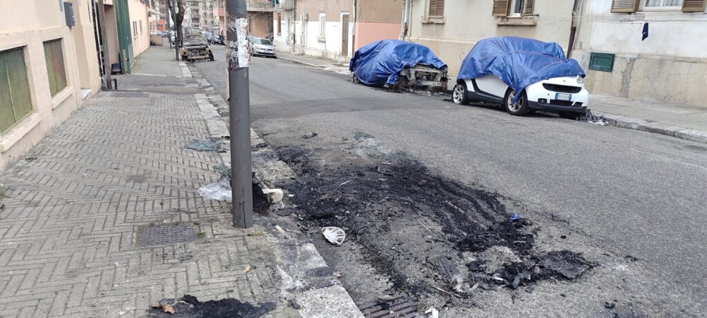 auto bruciate reggio calabria
