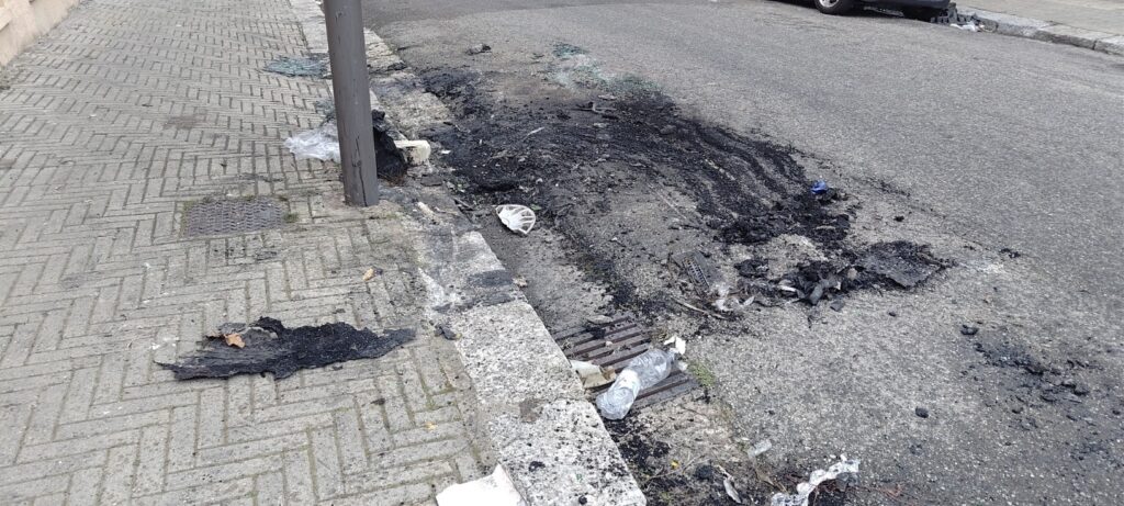 auto bruciate reggio calabria