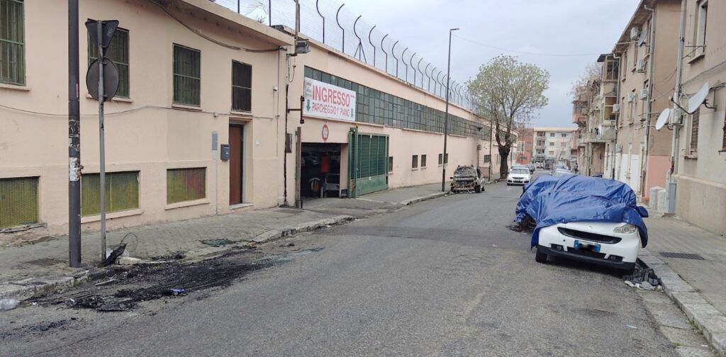 auto bruciate reggio calabria