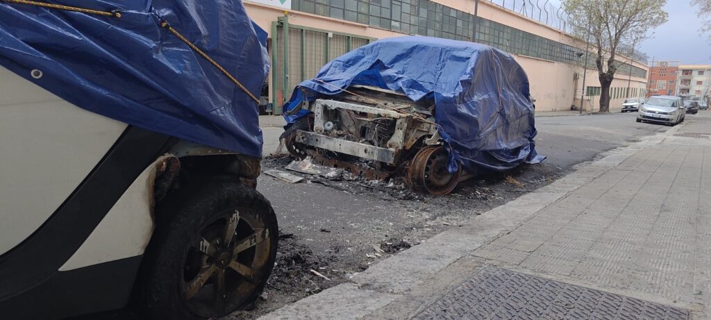 auto bruciate reggio calabria