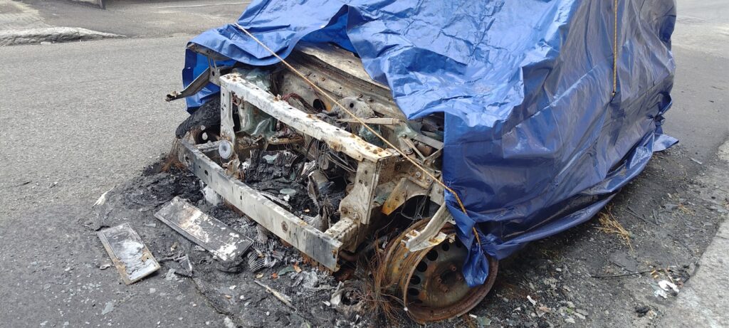 auto bruciate reggio calabria