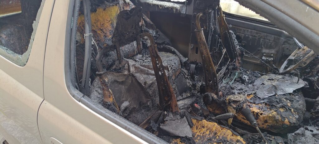 auto bruciate reggio calabria