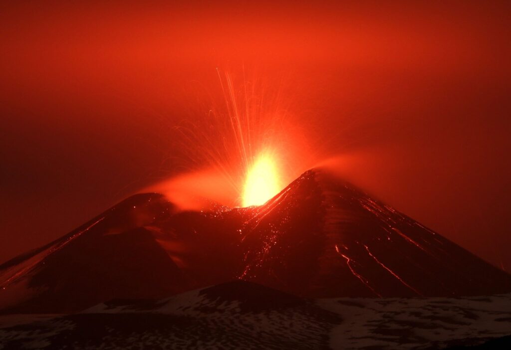 eruzione Etna