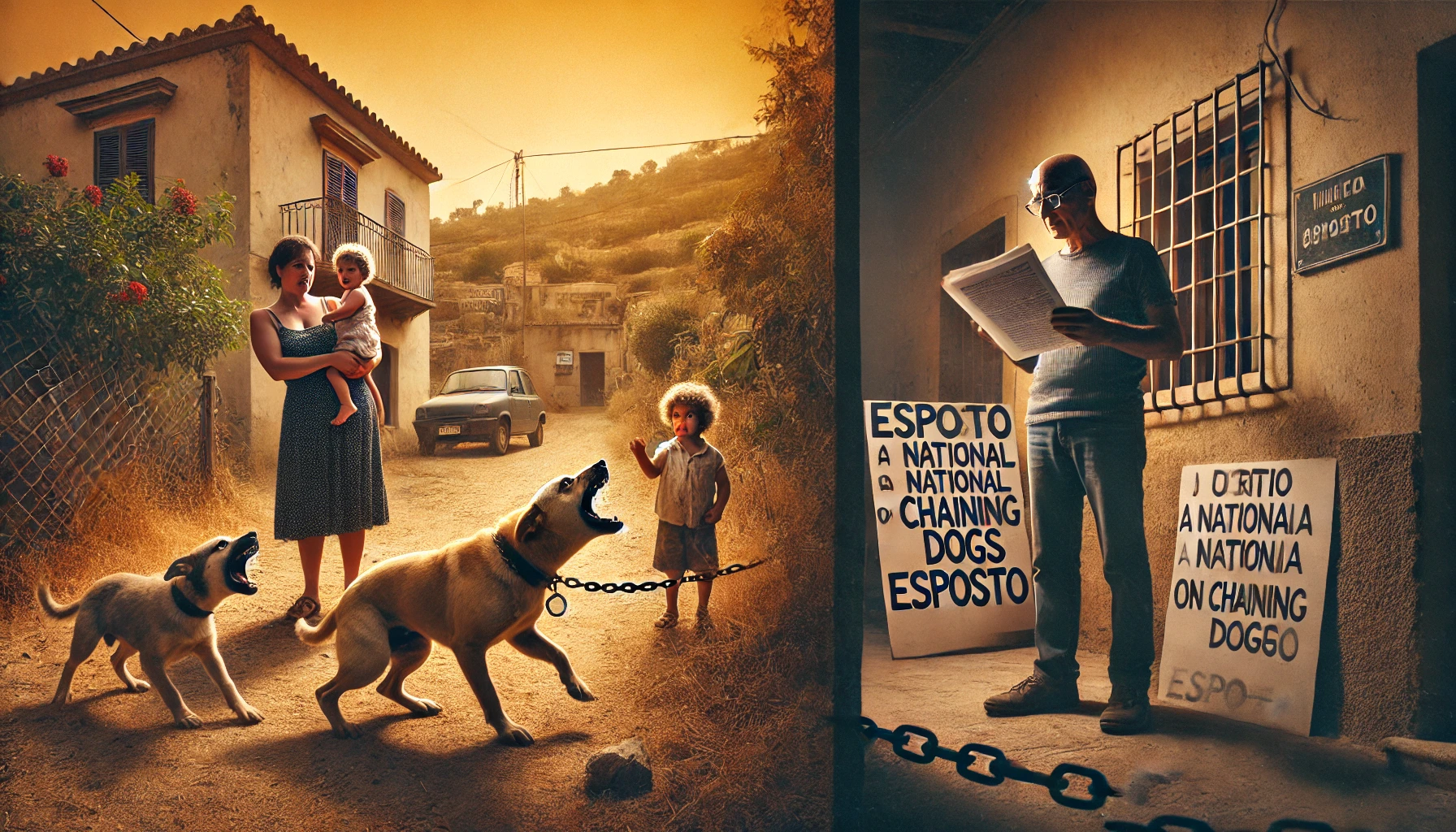 esposto aggressioni cani