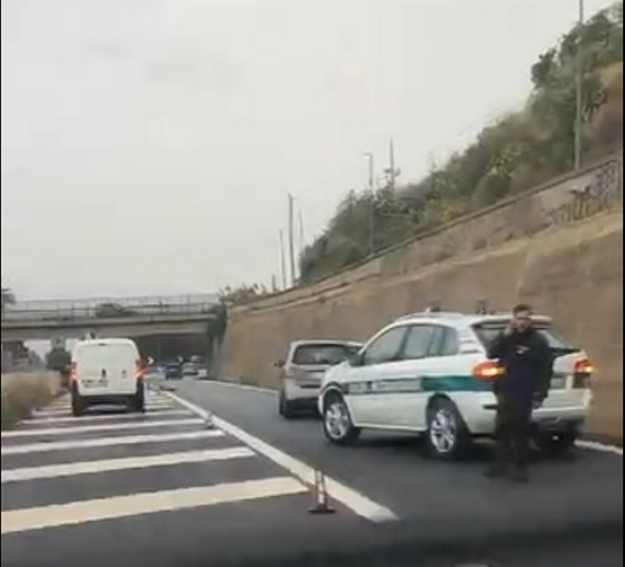incidente rampa dopo via lia