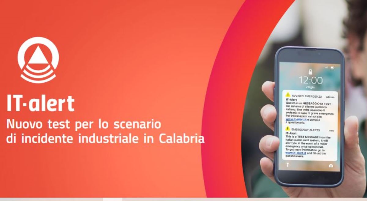 it alert incidente industriale in Calabria