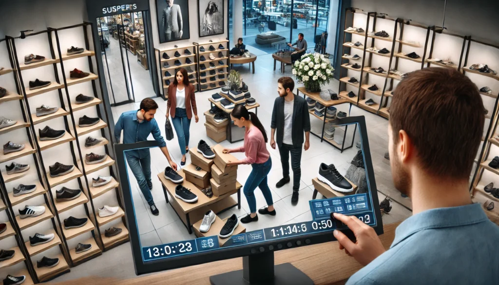 ladri centro commerciale telecamere