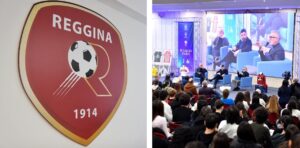logo reggina e incontro il calcio è arte