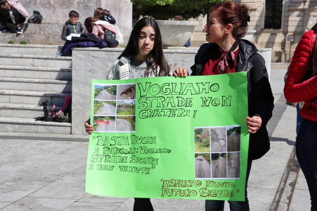 protesta cittadini Platì