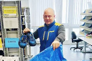 scarpe portalettere