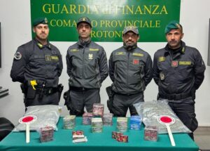 sequestro droga gdf crotone