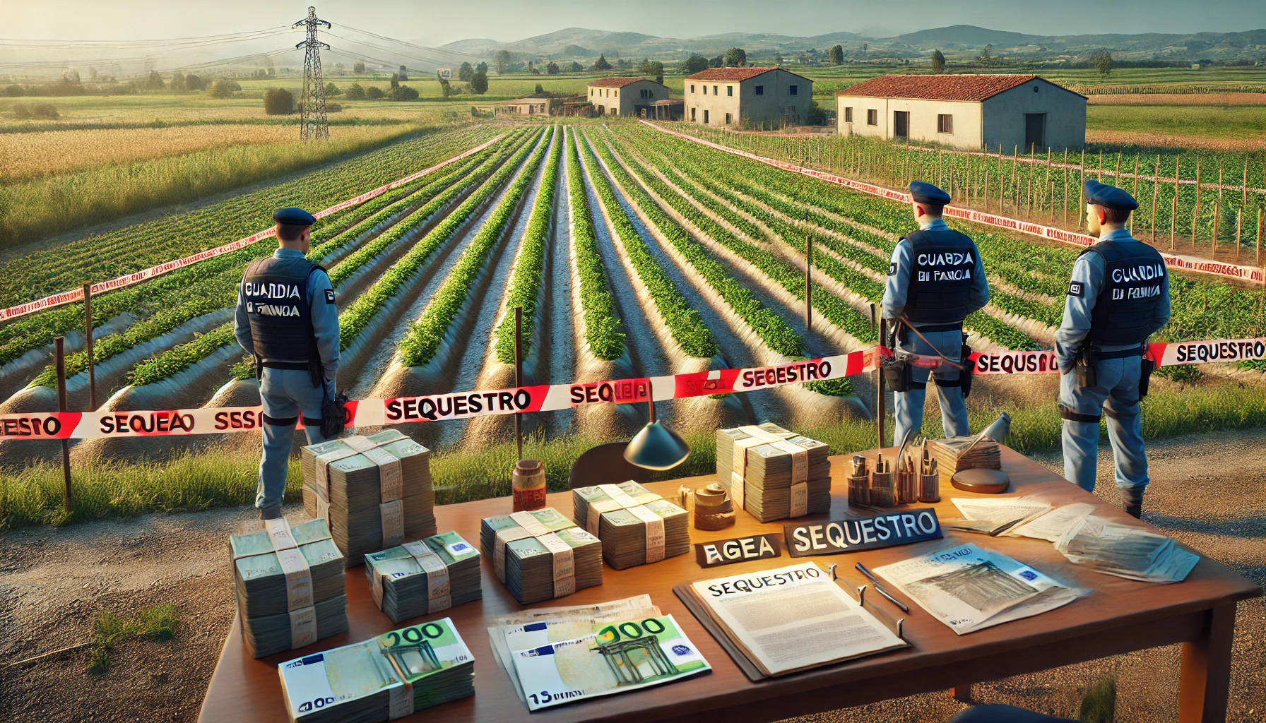 sequestro fondi agricoli