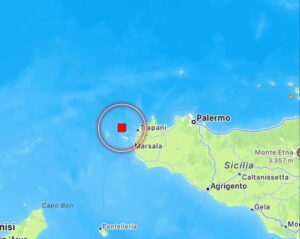 terremoto alle isole Egadi