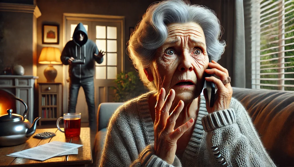 truffa telefonica anziana