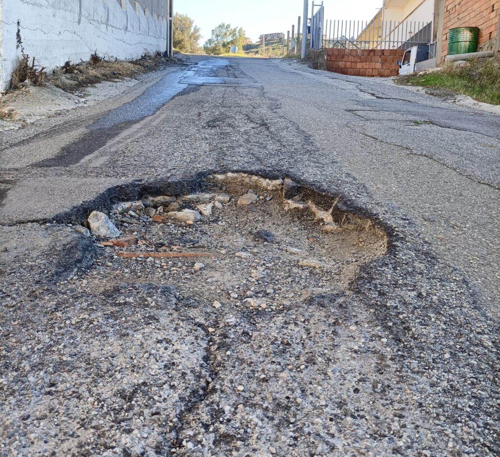 voragini e perdite idriche contrada morloquio