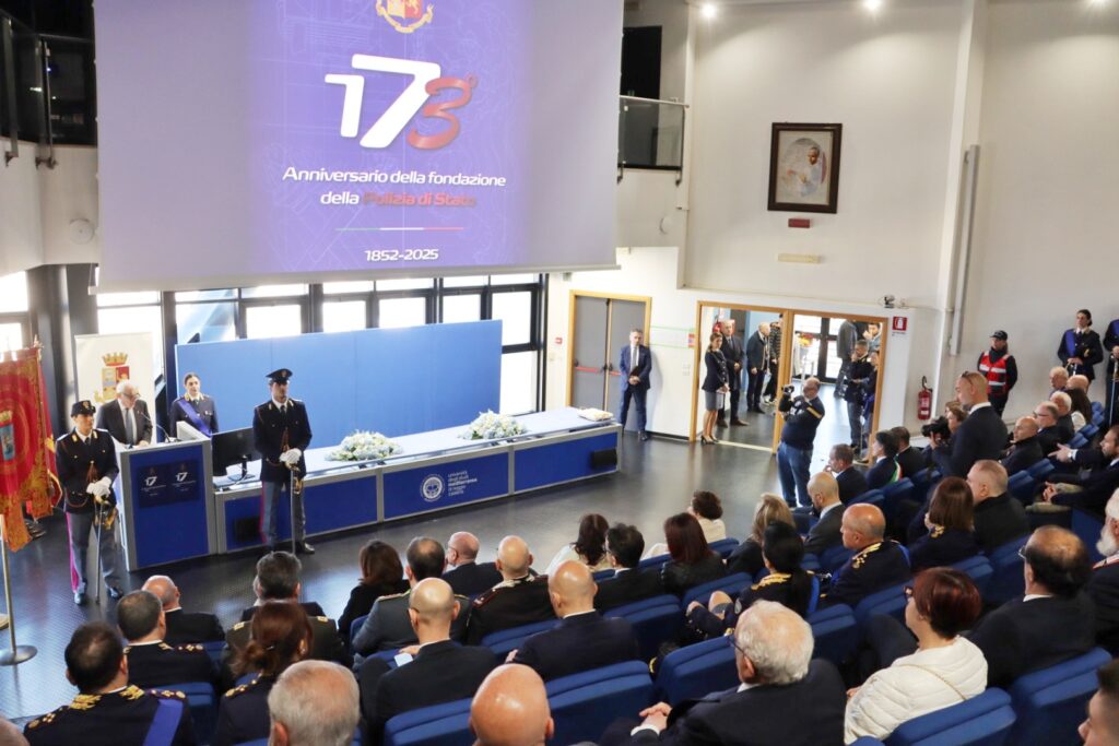 173esimo anniversario della fondazione della Polizia di Stato