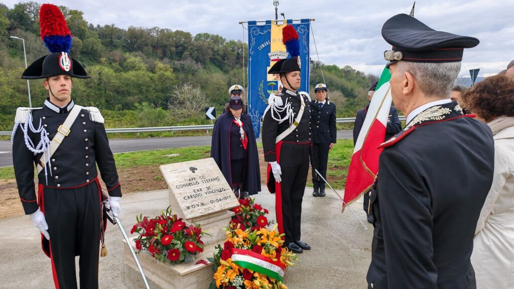 48° anniversario dell’omicidio dell’appuntato Stefano CONDELLO e il carabiniere Vincenzo CARUSO