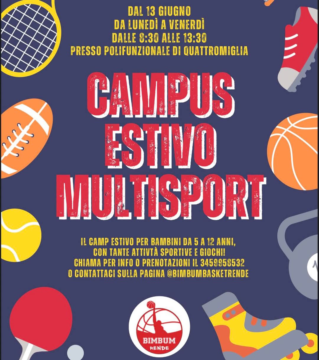 Campo estivo multisport Rende