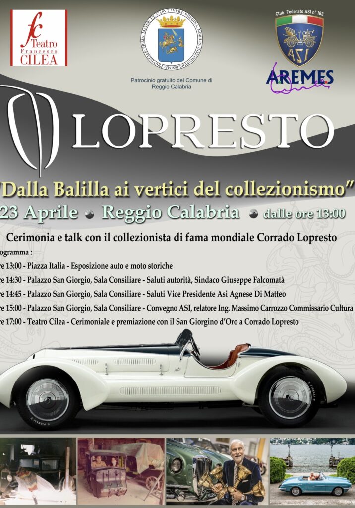 Convegno nazionale auto d'epoca reggio calabria