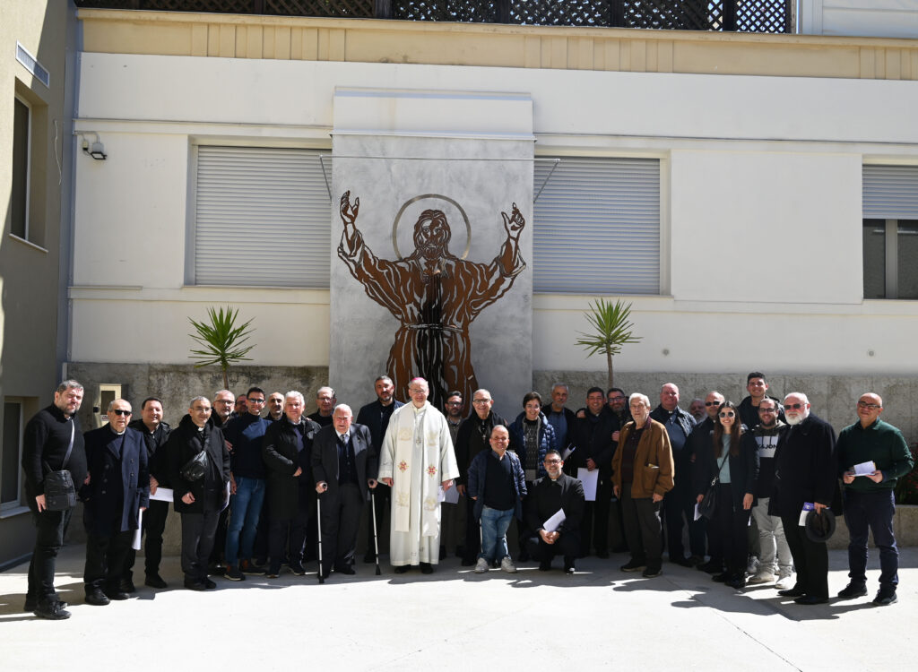 Cristo Accogliente con Maria
