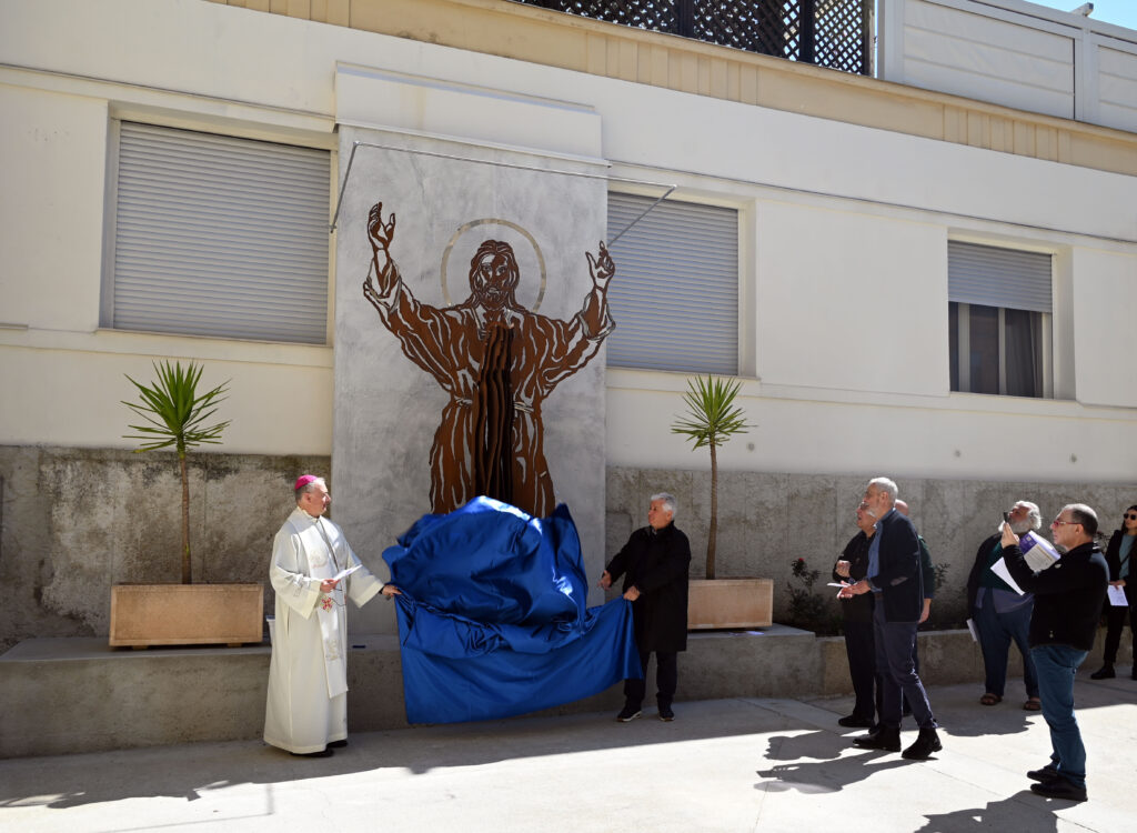 Cristo Accogliente con Maria