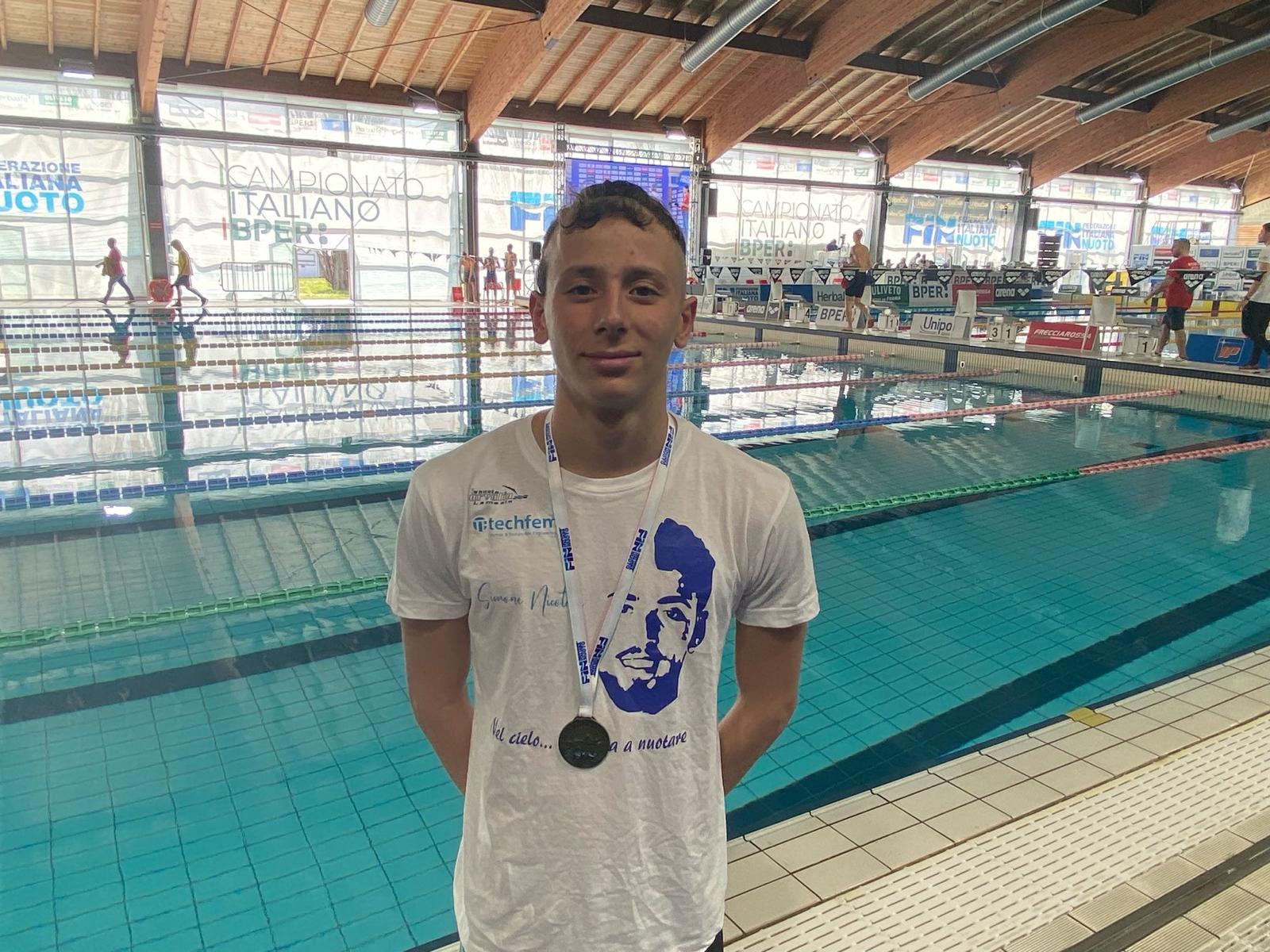 Daniel Lico Bronzo Arvalia Nuoto Lamezia