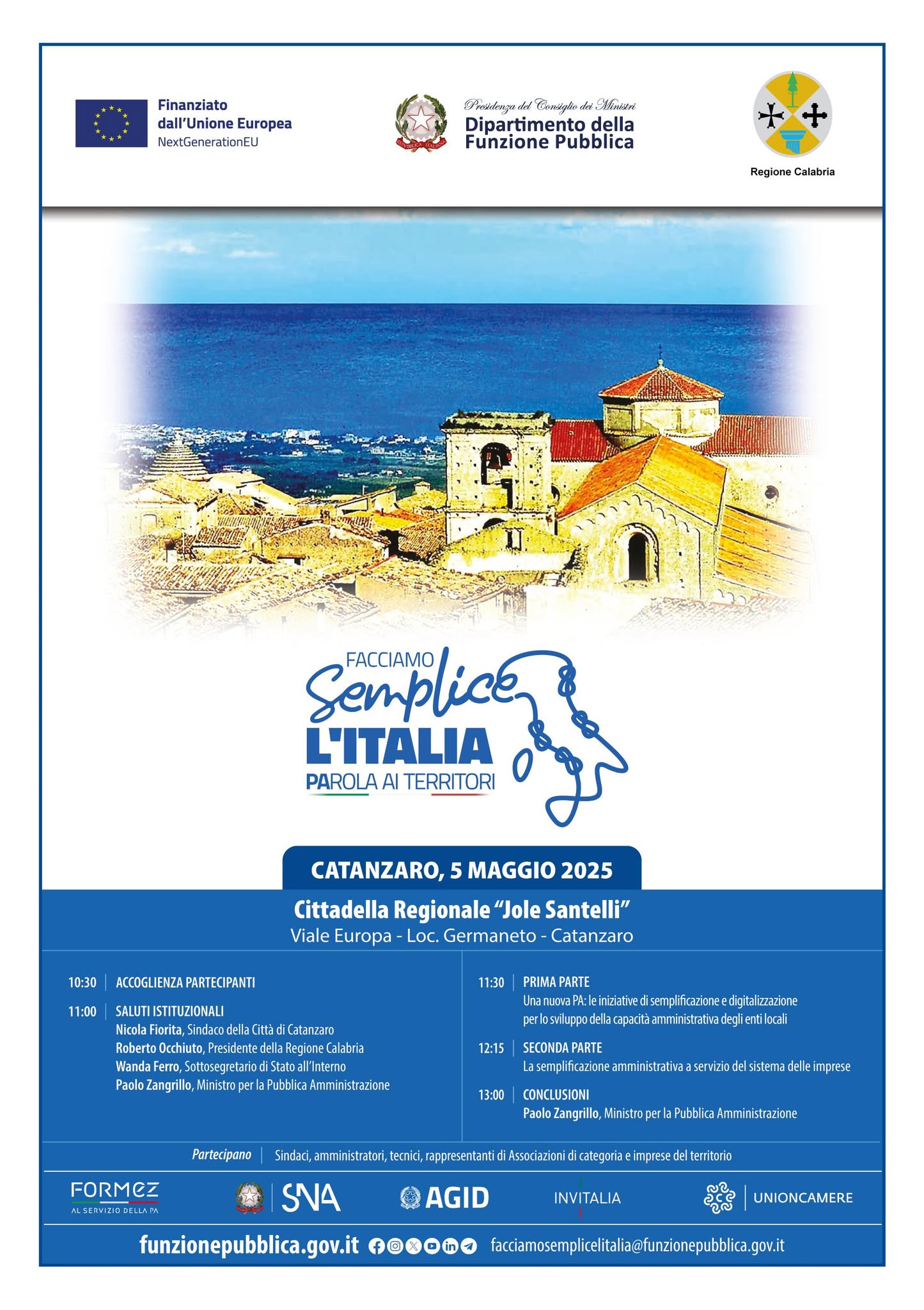 Facciamo semplice l'Italia - Catanzaro