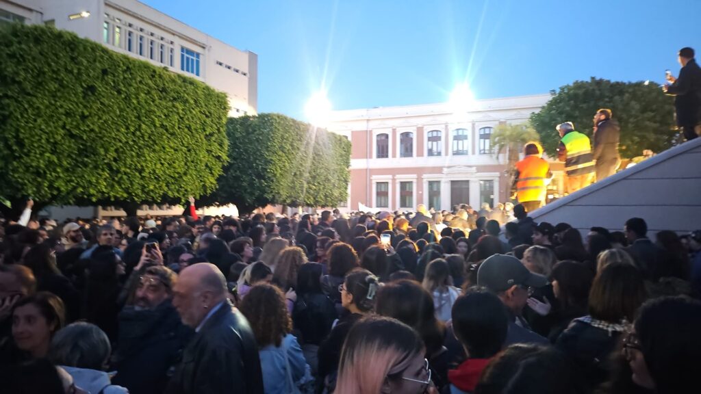 Fiaccolata per Sara Campanella Messina