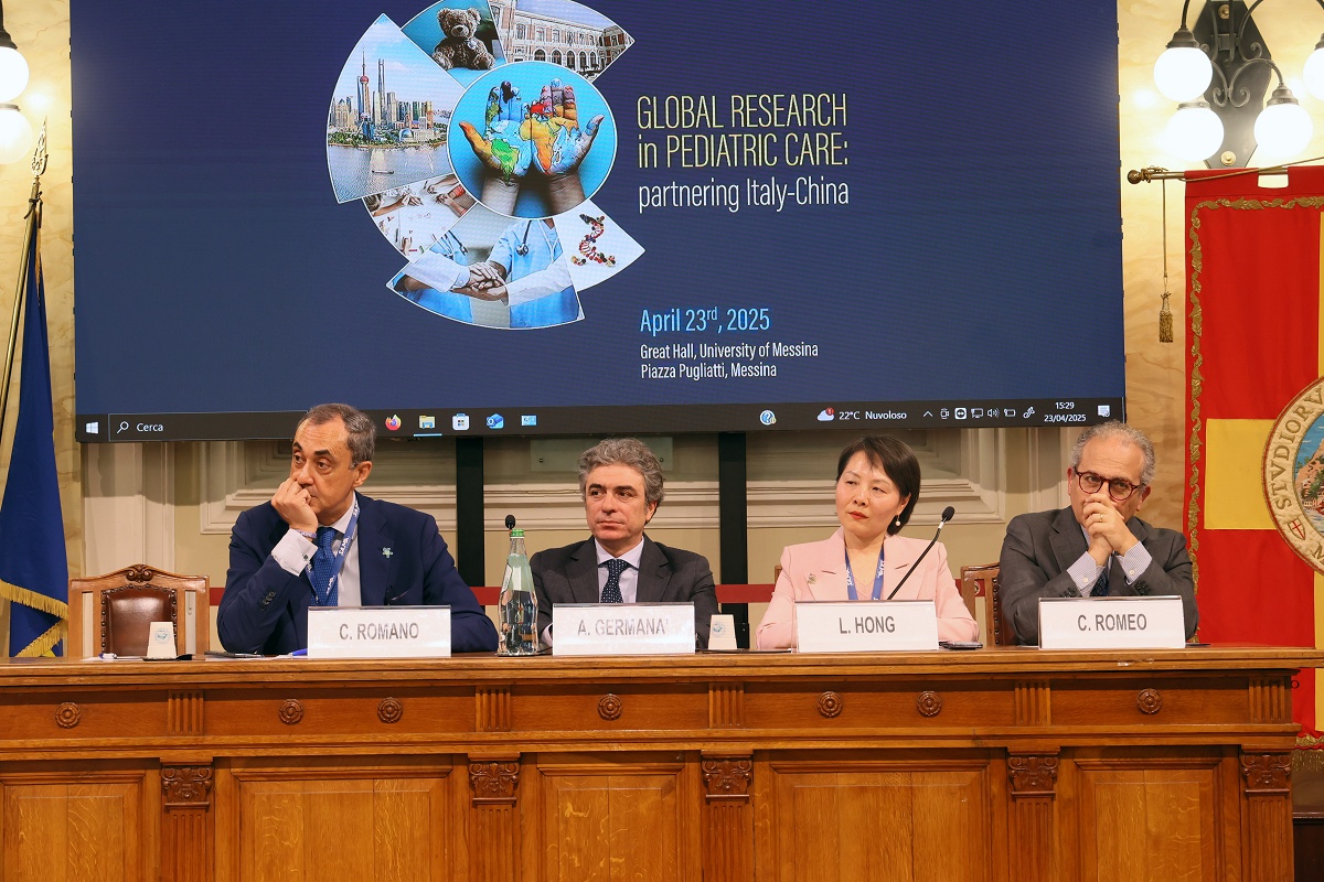 Incontro Italia – Cina a Messina