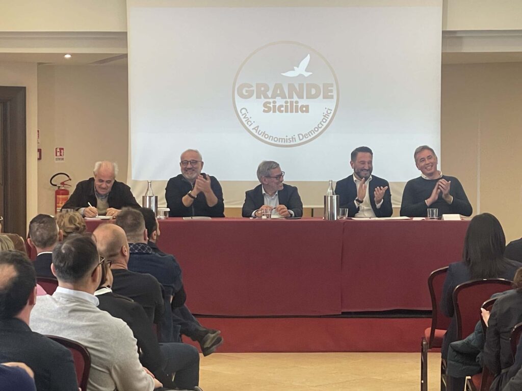 Incontro candidati Grande Sicilia per elezioni provinciali