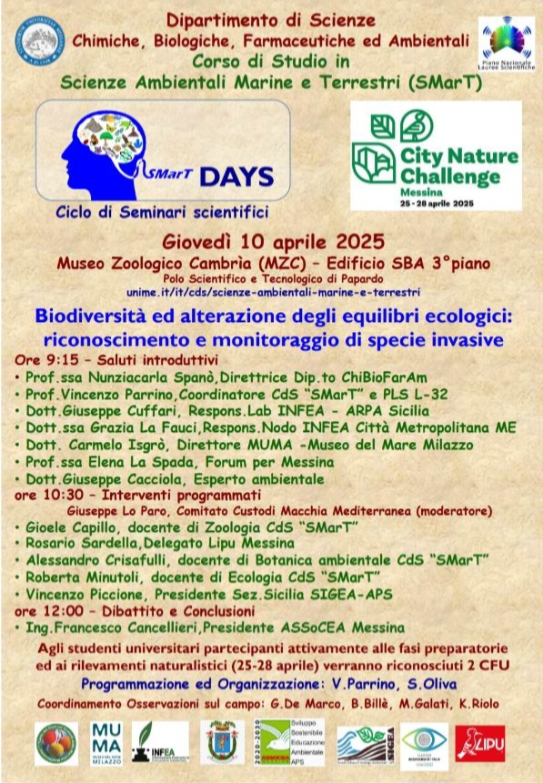 Locandina City Nature Challenge