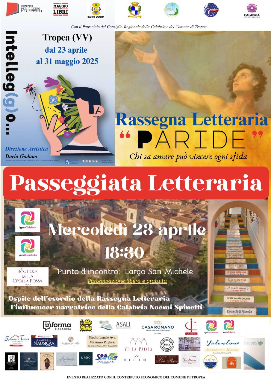 Locandina Passeggiata Letteraria